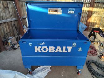 Kobalt 48" Heavy-Duty Steel Job Site Box