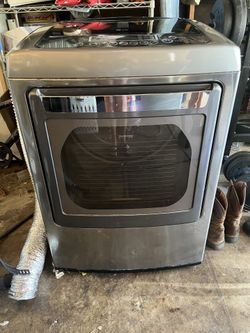 LG HydroShield electric dryer