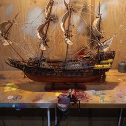 Hand Crafted 1669 Hms Sovereign Of The Seas