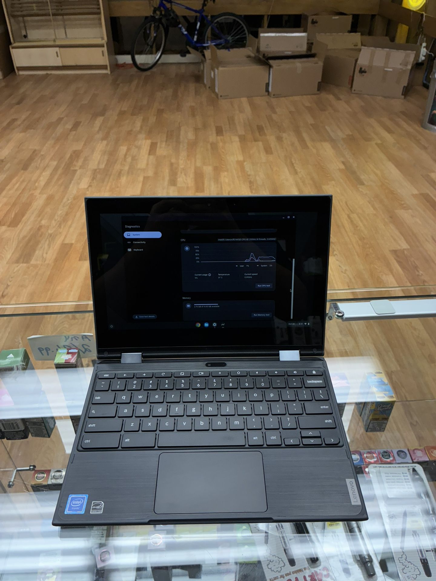 Lenovo 500e 2nd Gen 11.6" Touch Chromebook Cel 1.1GHz 4GB/32GB Good Condition