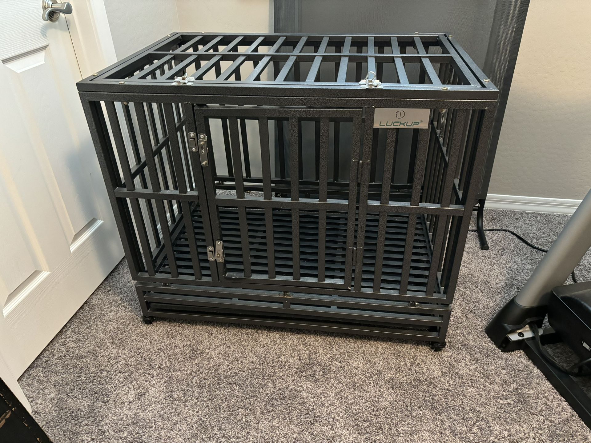 Luckup Lions Cage Dog Crate