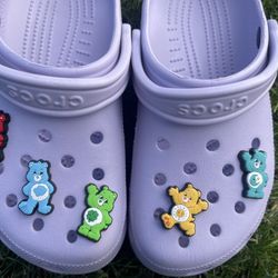 Care Bears crocs charms/ bad bunny