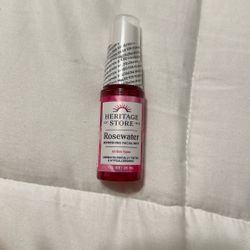 Travel Size Heritage Store Rosewater Face Mist