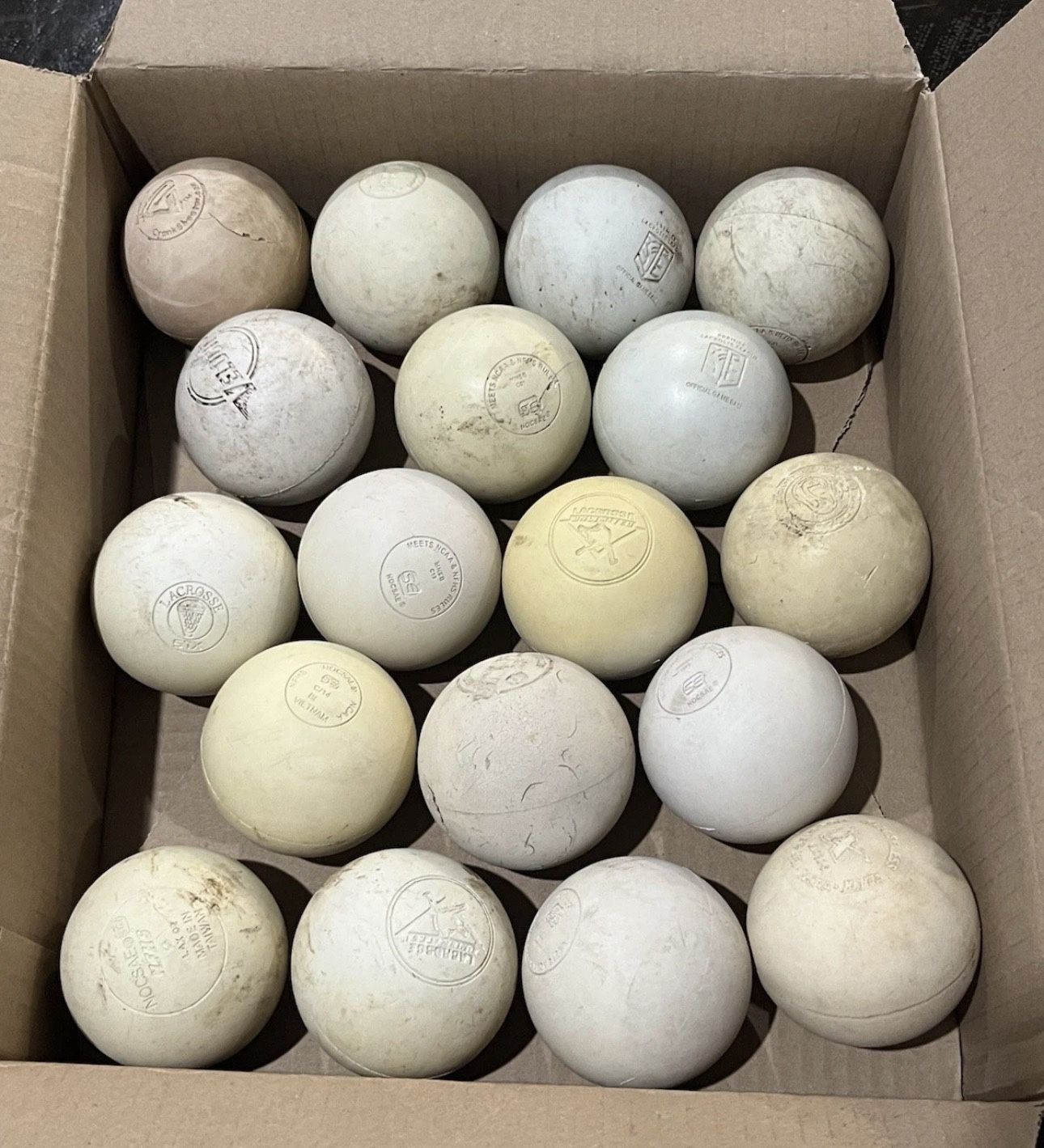 Used Lacrosse Balls