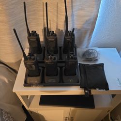 6 KENWOOD TK 3400U4P 2 WAY RADIO