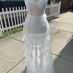 White Lace Dress