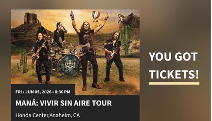 Mana -Vivir Sin Aire Tour