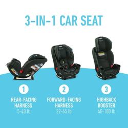 Graco Triogrow 3-in-1 Baby Car seat With Snuglock