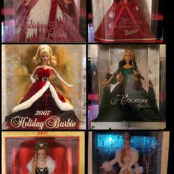 Holiday Barbies