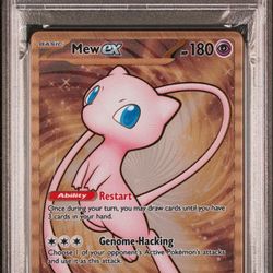 2023 Pokemon 151 Metal Gold Mew PSA 9