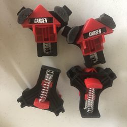 Woodworking box clamps