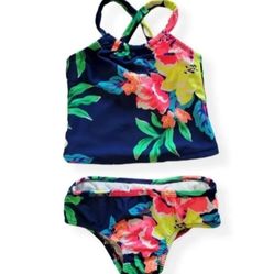 Toddler girl swimsuit set size: 12 months