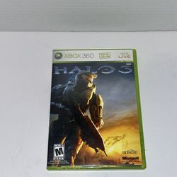 Halo 3 Xbox 360 Complete With Poster