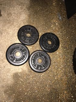 4. 3 pounds standard weights