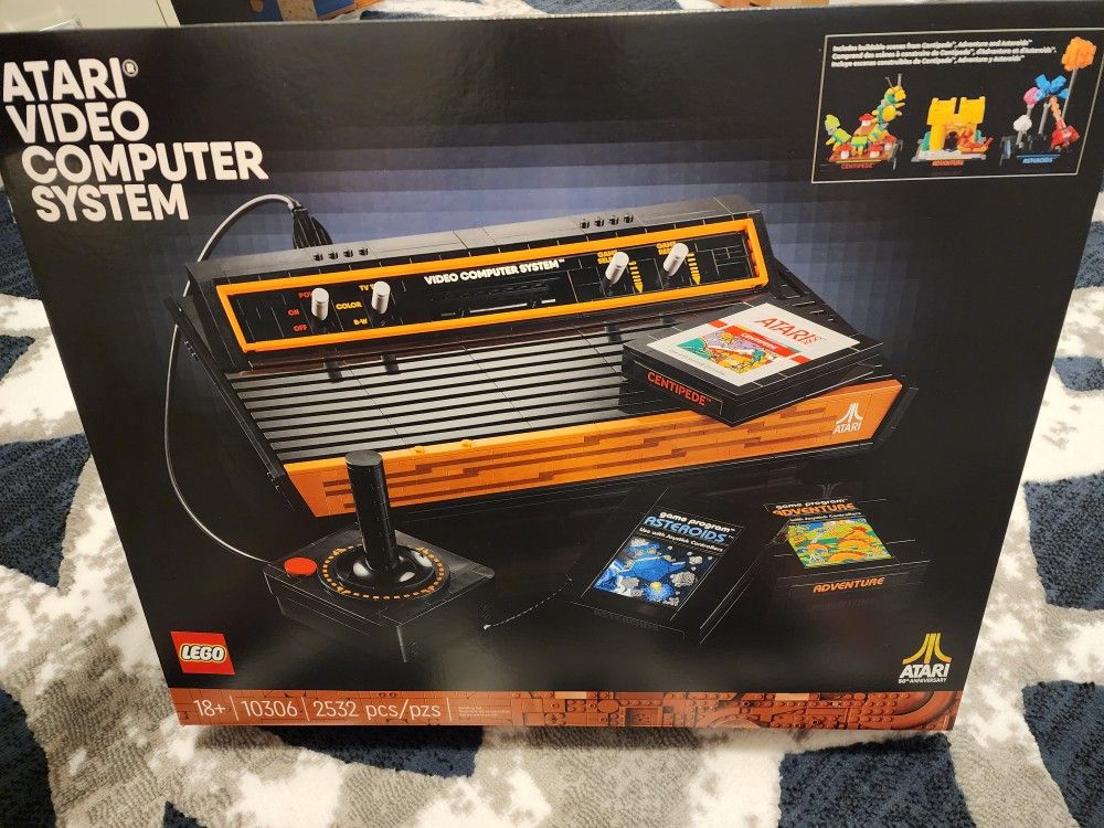 Brand New Lego 10306 Atari 2600 Retired Set