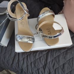 Party Silver Shoes