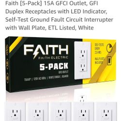 Gfci Outlet White Box 5 