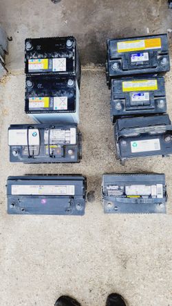 Working Car Batteries UPDATED