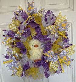 Easter Door Wreath Handmade