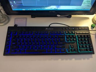 Corsair K55 gaming keyboard