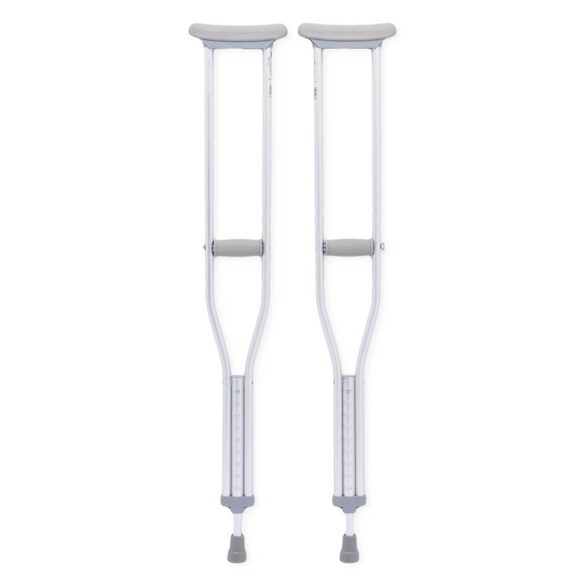 Brand New Medline Aluminum Push-button Crutches