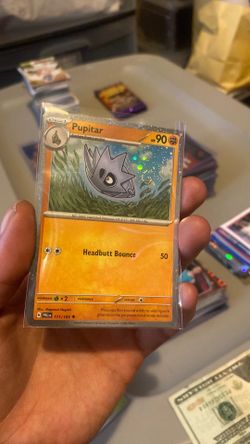 Pupitar 111/193 Cosmos Holo Promo With Swirl NM Pokémon Card