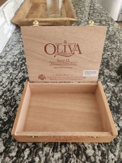 Empty Wooden Cigar Boxes - Crafting, Storage, Decor