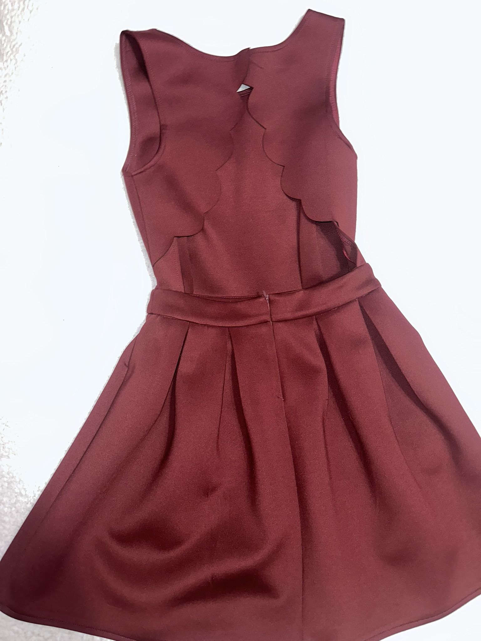 Tap Dress Red Wine