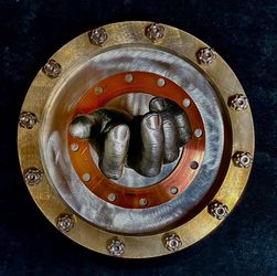 Titanic Wall Art Mixed Metal Sculpture