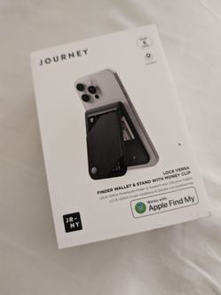 Journey Versa MagSafe Wallet with Apple Find My and Qi Wireless Charger
