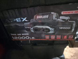 Badland Apex 12000 lb Truck/SUV Winch