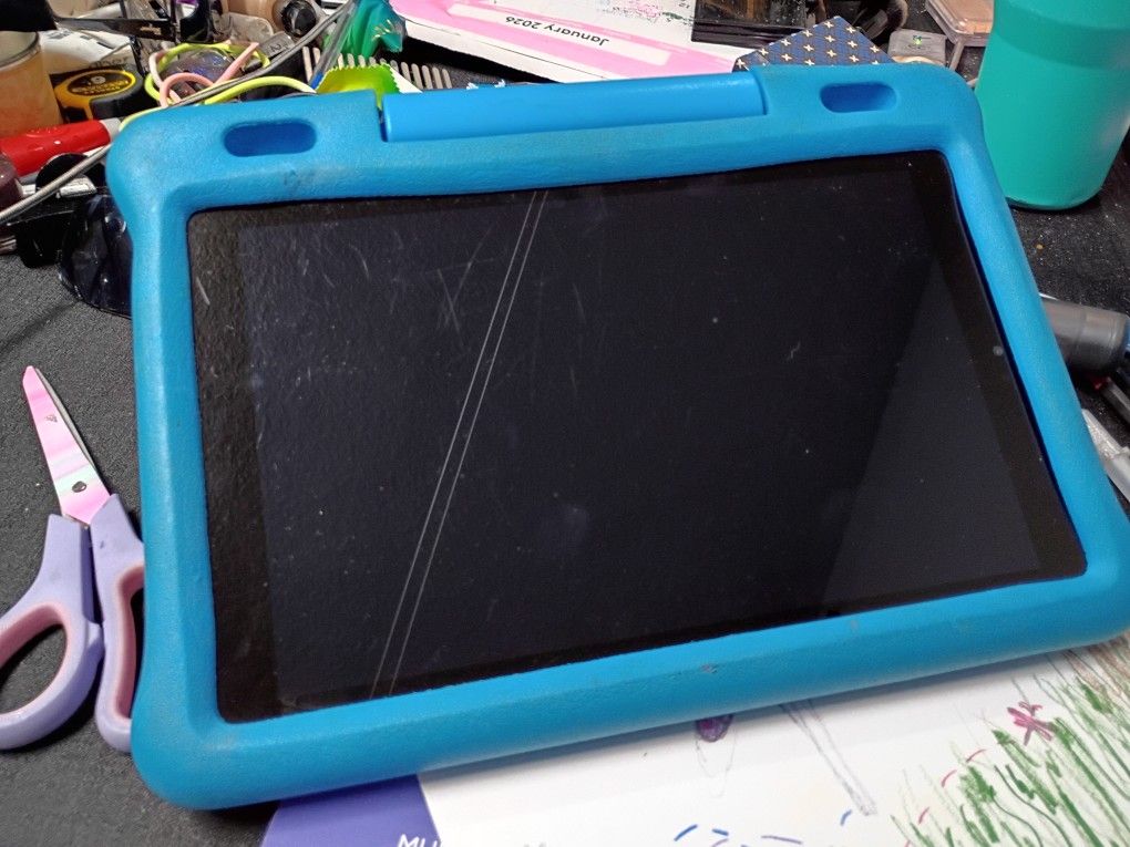 Amazon Fire Tablet With Case