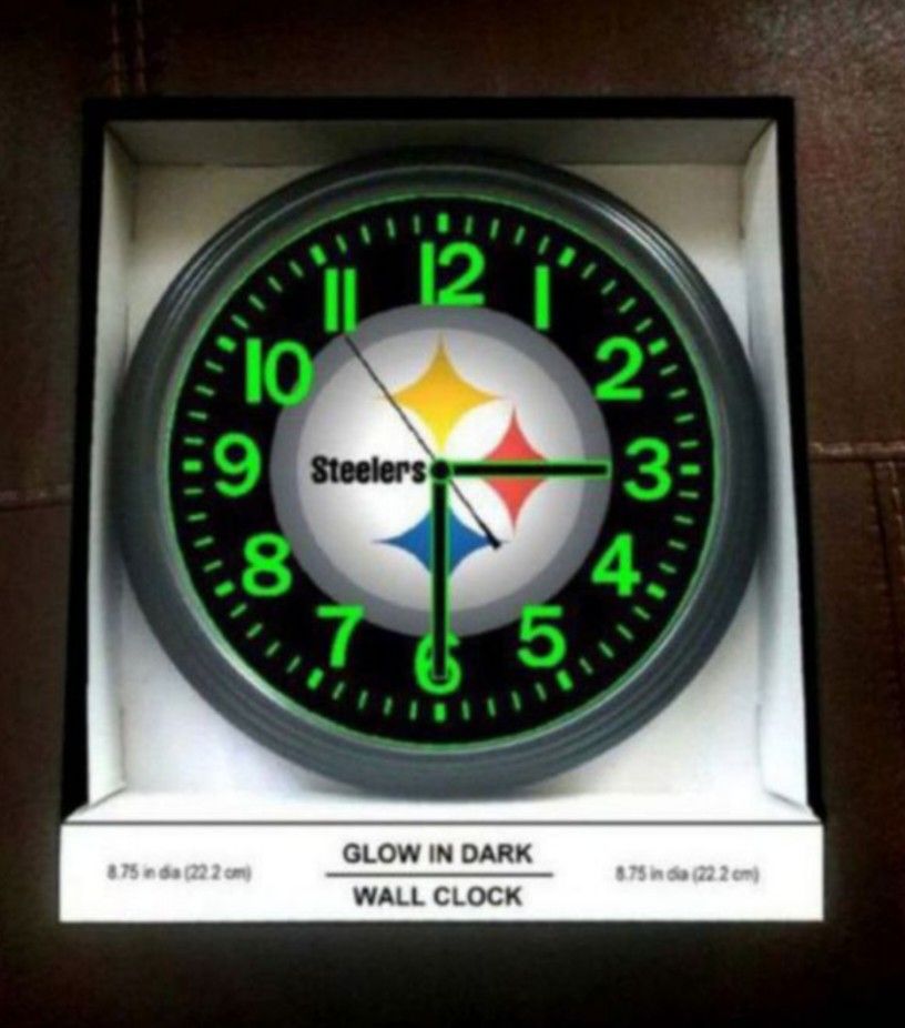 Saints Glow In The Dark Wall Clocks, VW Kombie Volkswagen Chevy C10 1969 Mopar 1962 Impala Harley Davidson 1964 Impala 1937 Ford