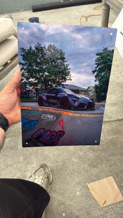Metal 4k prints size 10x14