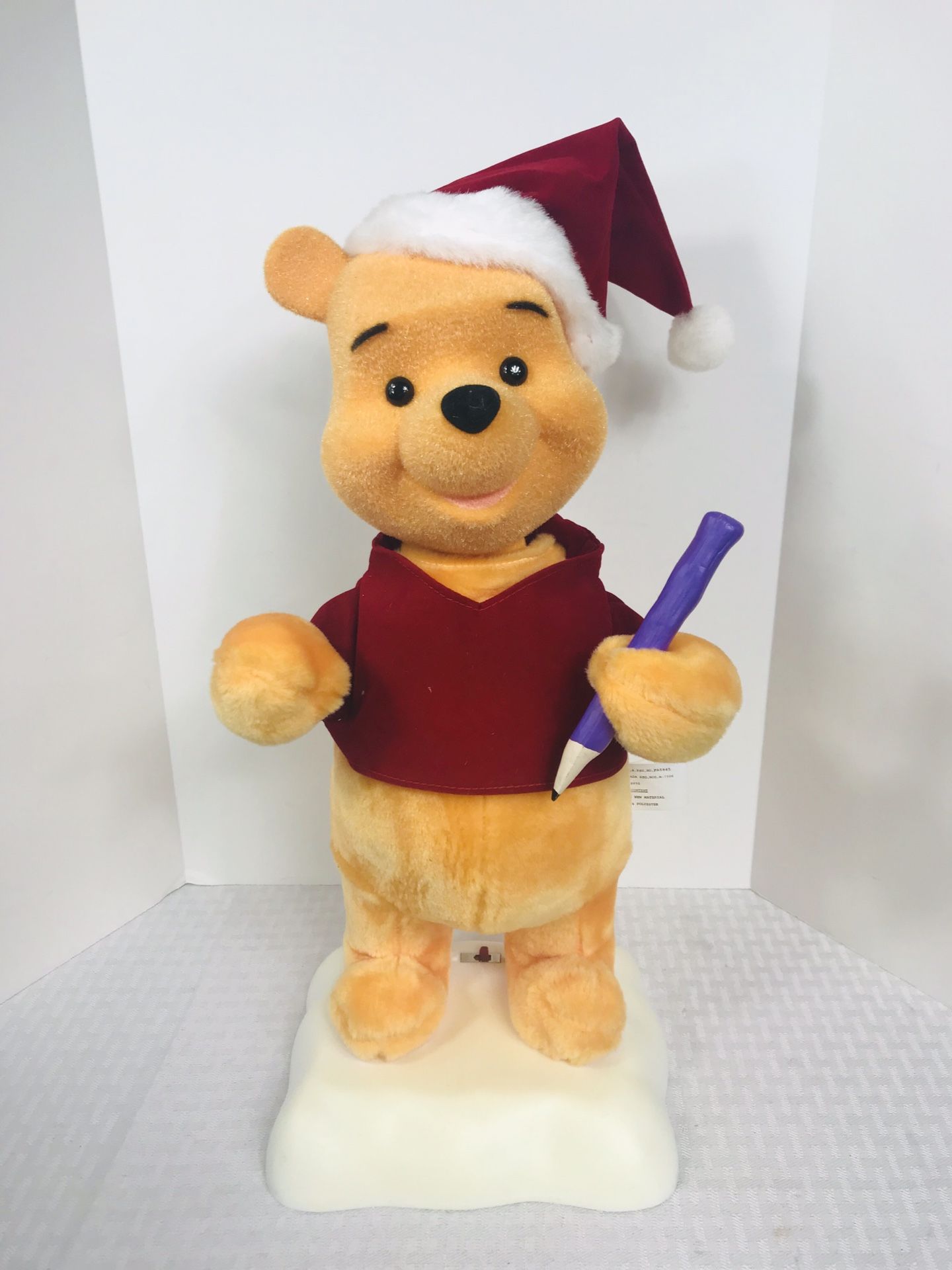Vintage 1996 Telco Disney’s Winnie the Pooh Animated Christmas Display