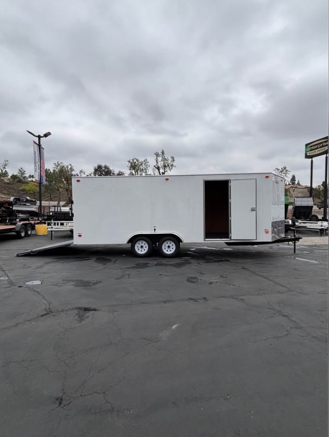 Carson Racer Trailer 2025 CARSON Racer 8X20-2 ENCLOSED TRAILER 7K for Sale in Corona, CA ...