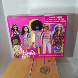 Sunday  Special, New Sealed Barbie Floor Puzzle. 