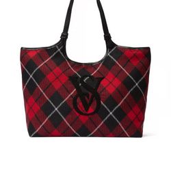 Victoria’s secret flannel Tote Bag 
