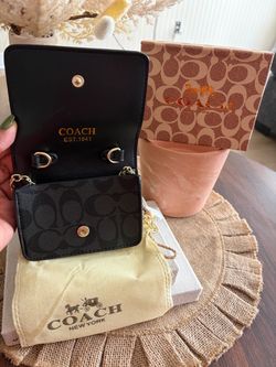 Mini Wallet Crossbody with Chain