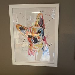 Beautiful Multicolor Dog Print 