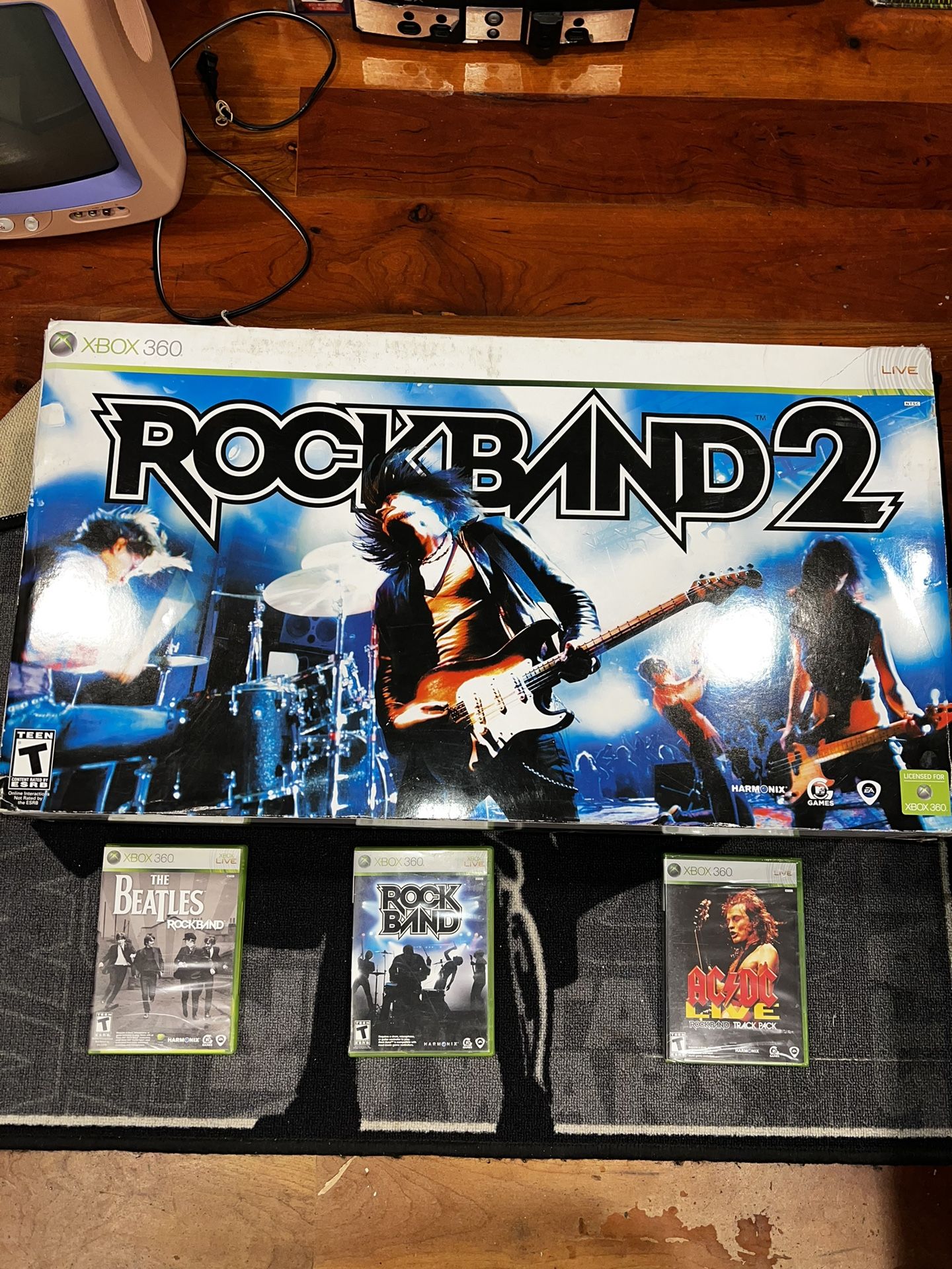 Rockband 2 Bundle For Xbox 360