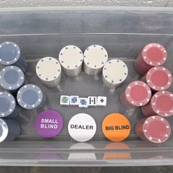Extra Poker Chips & Dice