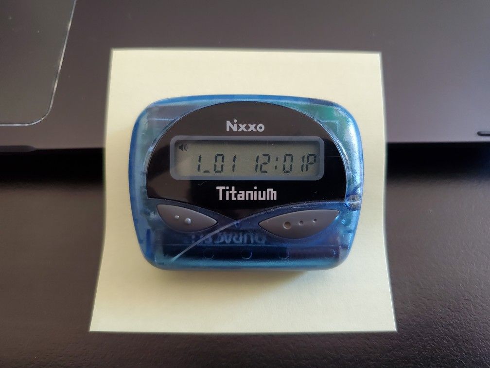 Nixxo Titanium Beeper / Pager