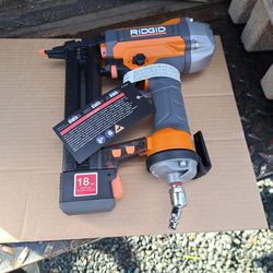 Ridgid  18 GA. New