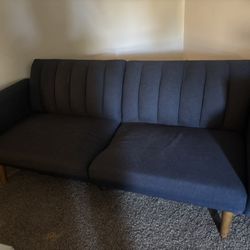 Free Blue Futon Couch