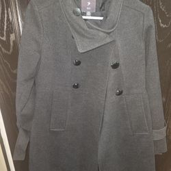  Forever 21 Medium Size black peacoat $10