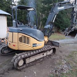 John Deere 50D , Trade For Smaller Excavator 