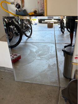 30x36” vanity mirror.