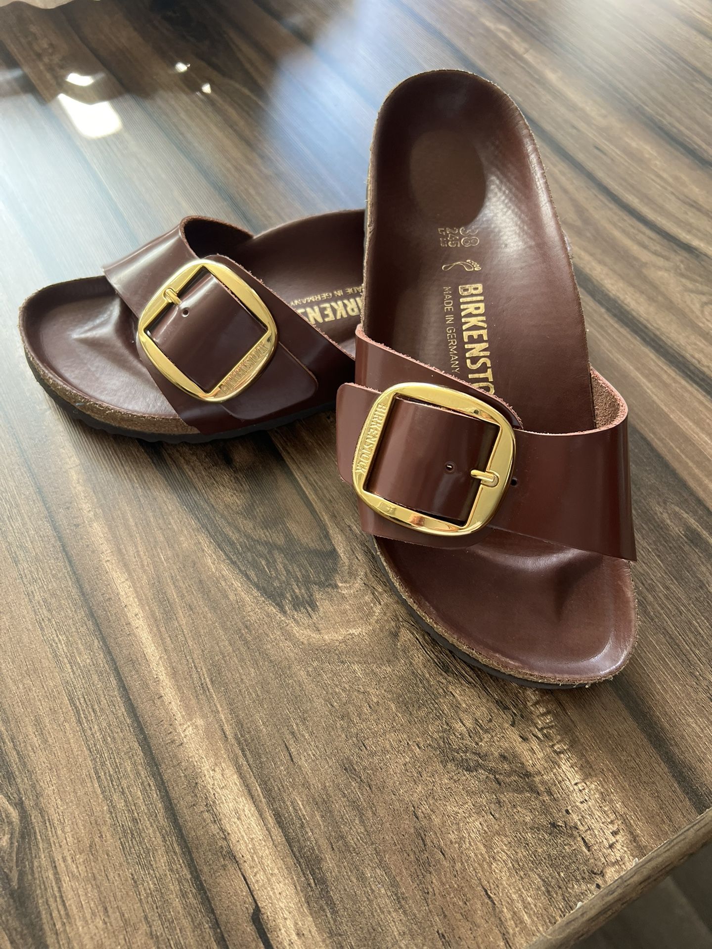 Birkenstock Big Buckle Size 38 Fitz US women's size 7 to 8
