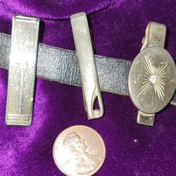 Tie Pins, 3 For 1 Price. Swank.
